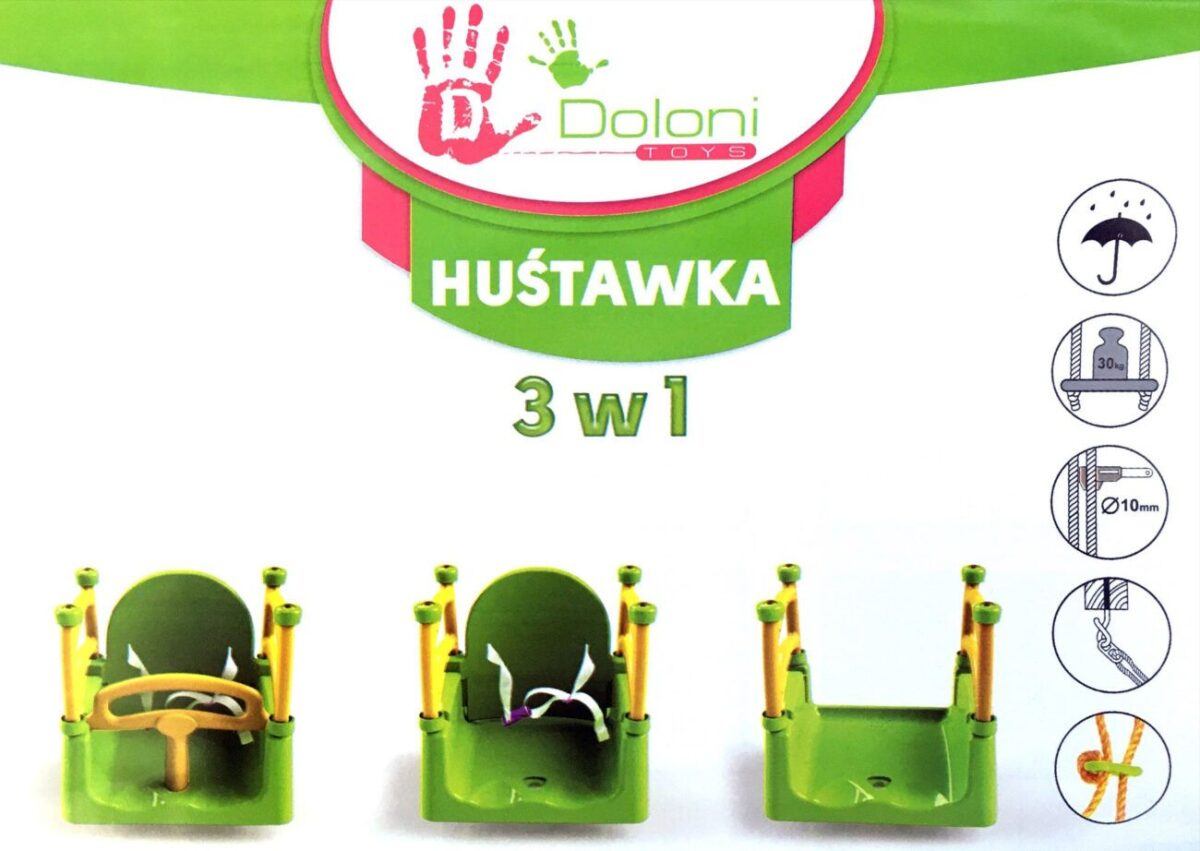Siedzisko Kubełkowe Huśtawka Modułowa 3w1Doloni li - obrazek 6