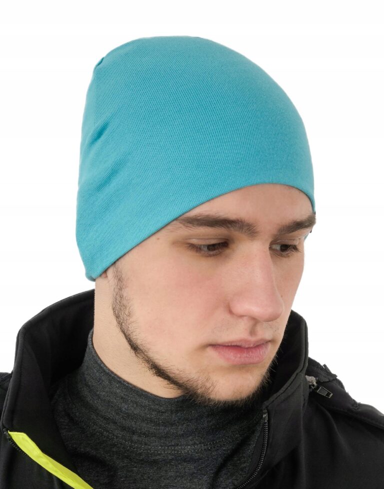 Lekka Sportowa Czapka Męska RENNOX 4400 S niebiesk