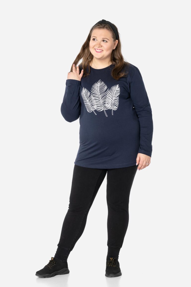 Bluzka Damska Koszulka z Długim Rękawem 2013-3 3XL