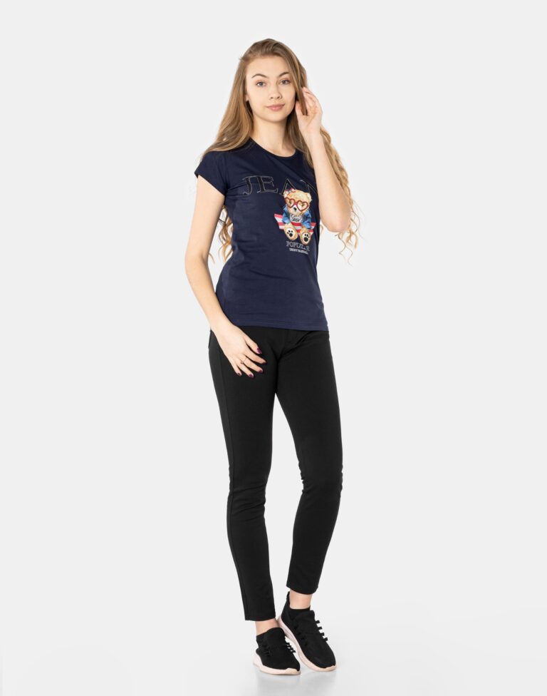 Koszulka Damska Podkoszulek T-shirt Top 382-04 r L