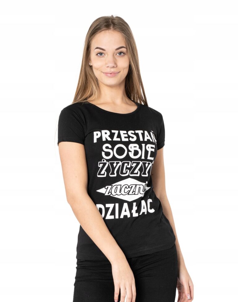 Koszulka Tshirt Bluzka Damska Podkoszulek 556-2 M