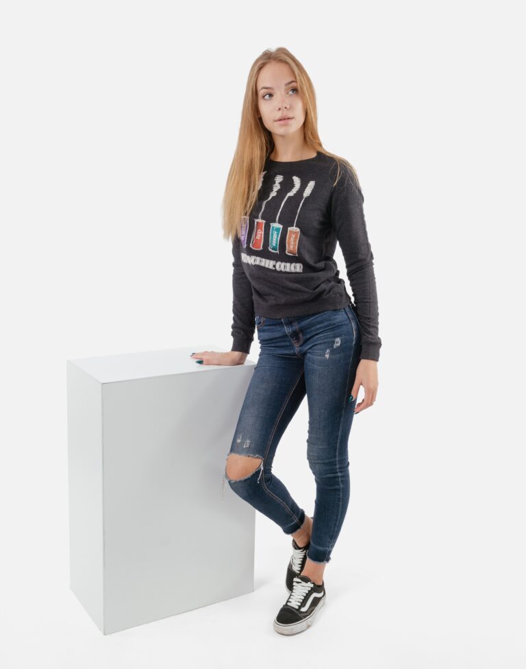 Cienka Bluza Damska Dresowa Bawełniana 5030-03 r S