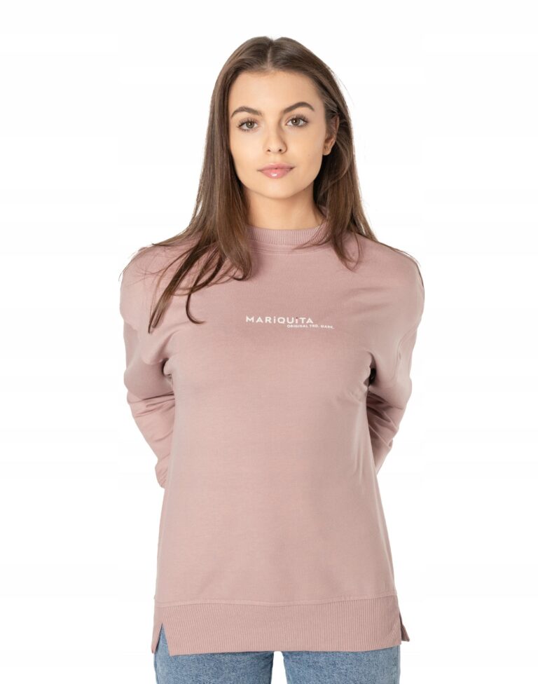 Wygodna Sportowa Bluza Dresowa Damska 1809002-9 M