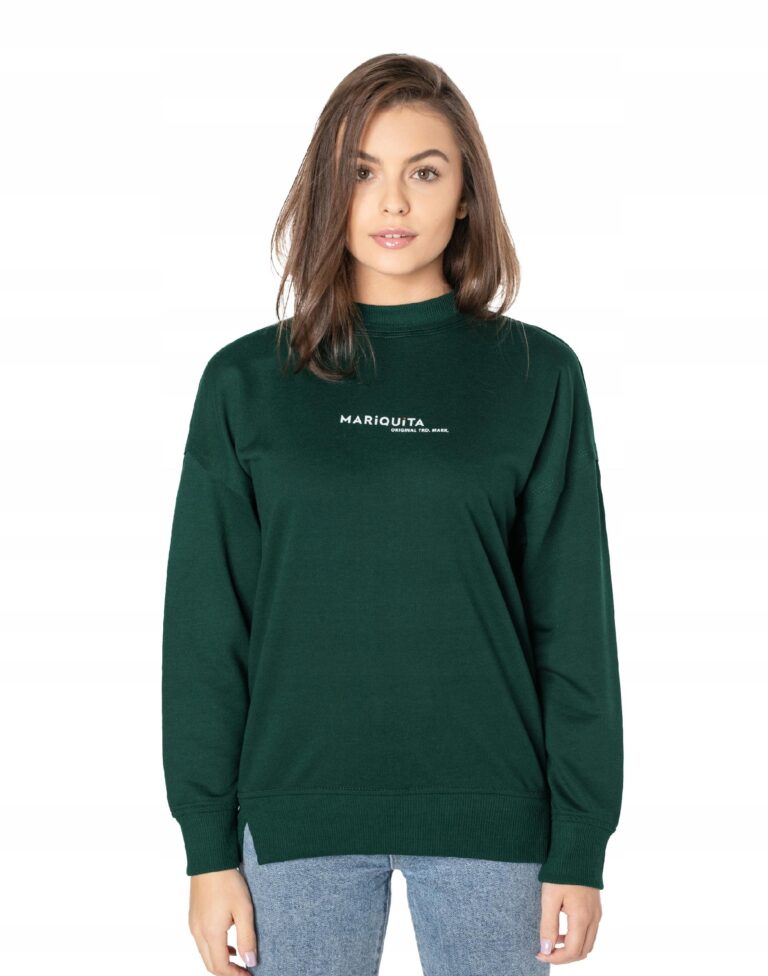 Wygodna Sportowa Bluza Dresowa Damska 1809002-4 S