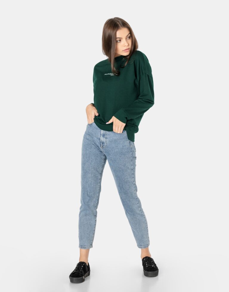 Wygodna Sportowa Bluza Dresowa Damska 1809002-4 S