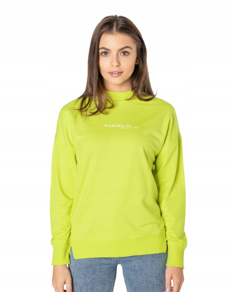 Wygodna Sportowa Bluza Dresowa Damska 1809002-3 S