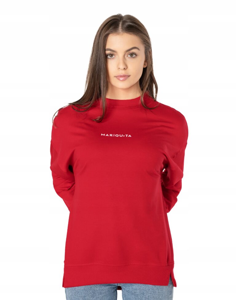 Wygodna Sportowa Bluza Dresowa Damska 1809002-2 M