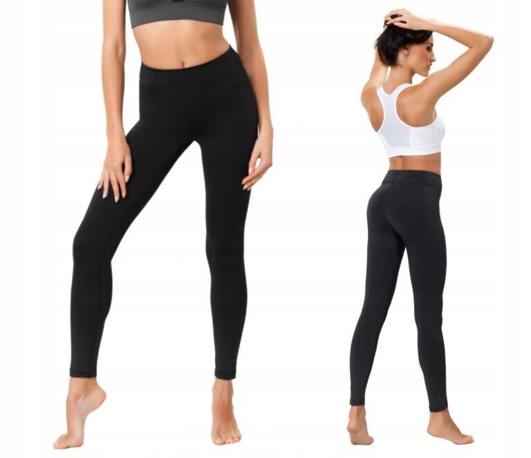 PUSH-UP Legginsy ANTI CELLULITE Wyszczuplające XL