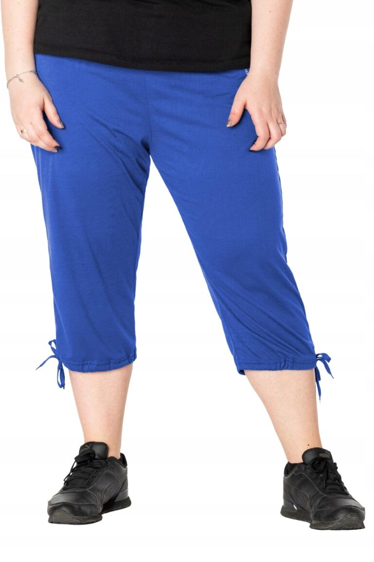 Duże Krótkie Spodenki Damskie Rybaczki 8216-9 8XL