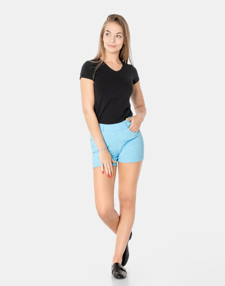 Eleganckie Krótkie Spodenki Damskie 58187-2 XXL