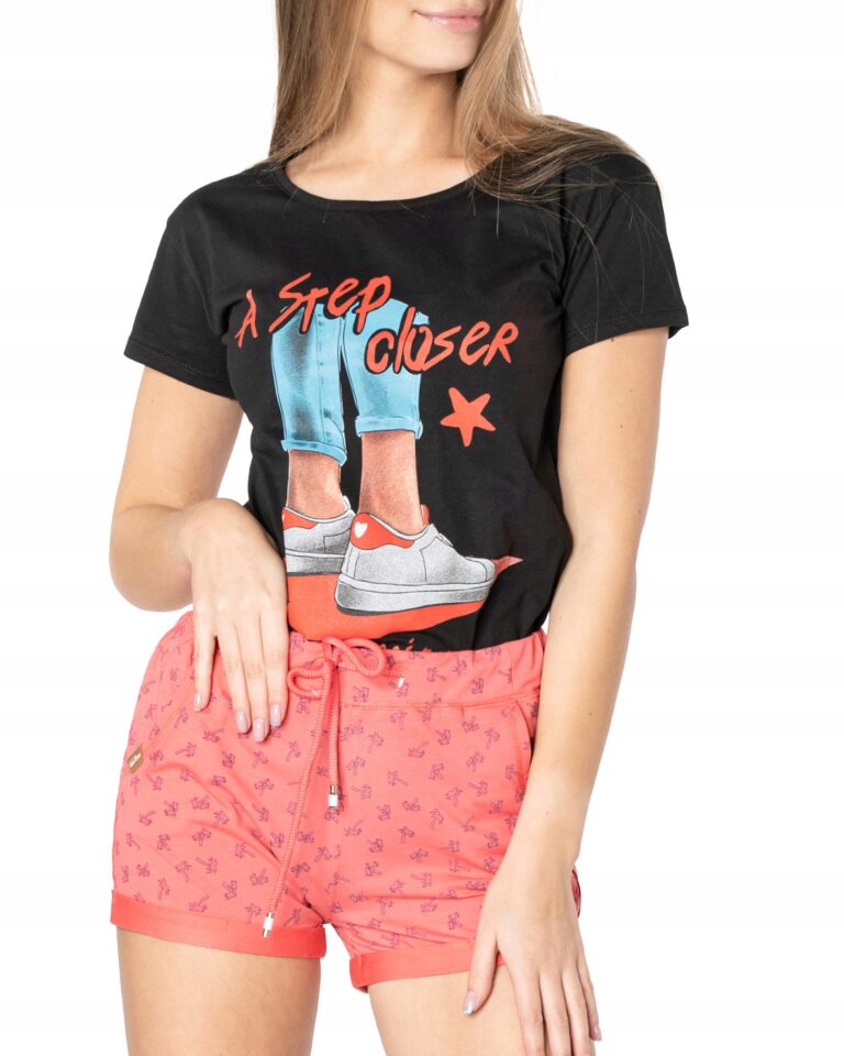 Krótkie Spodenki Szorty Damskie Lato 46596-1 XXL