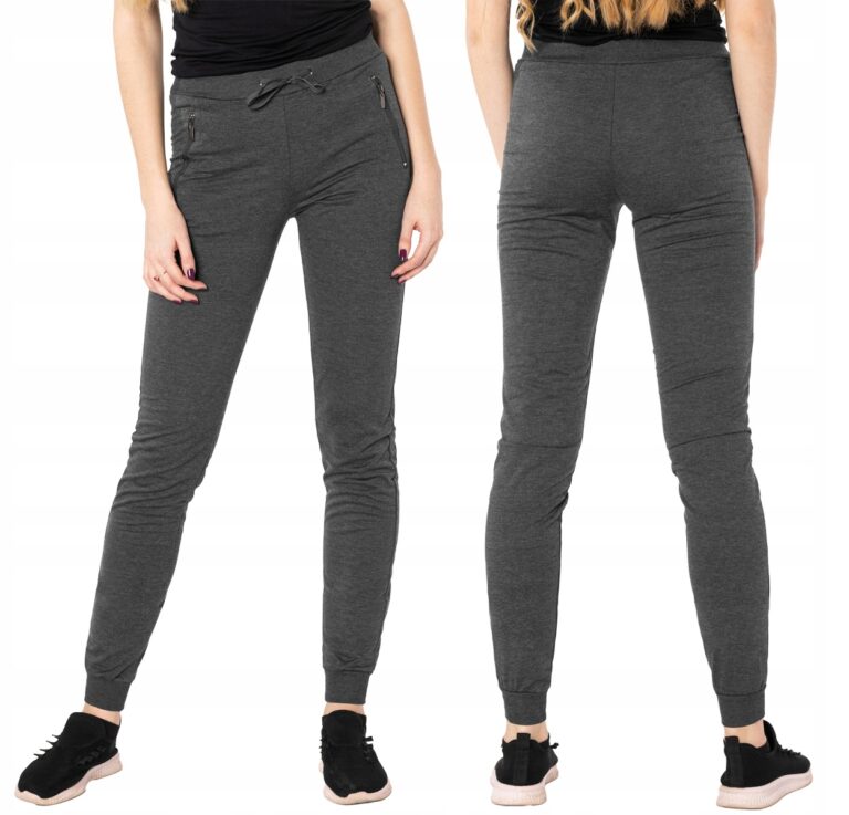 Spodnie Dresowe Dresy Sportowe Damskie 5128-03 XL