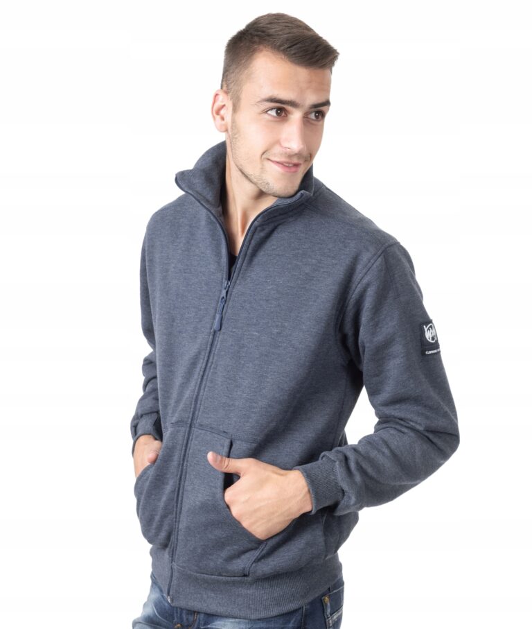 Bluza Męska Rozsuwana Bawełniana Outlaw 3XL jeans