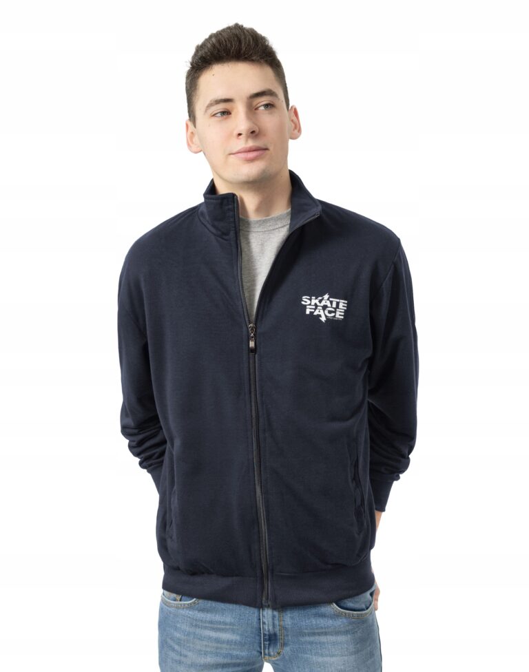 Bluza Sportowa Dresowa Męska Rozsuwana 2604-3 XXL