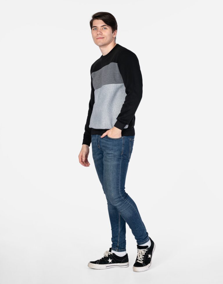 Ciepła Bluza Męska Ocieplana 2349-02 r L