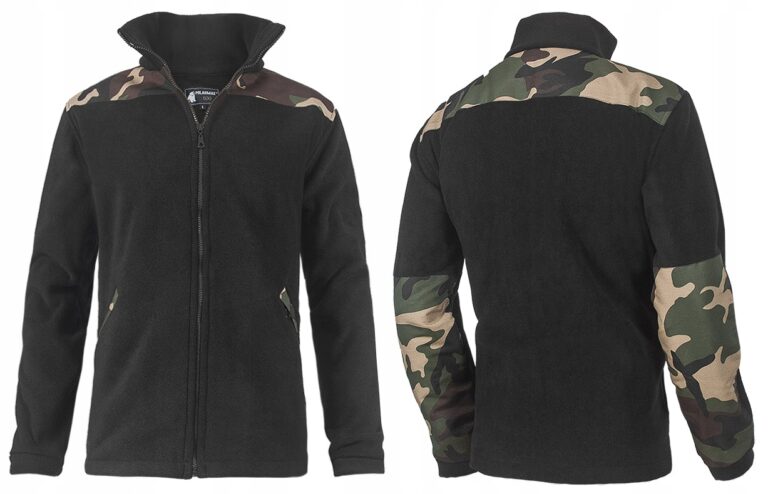 Kurtka Bluza Polarowa Moro POLAR MAX04 XXL czarna