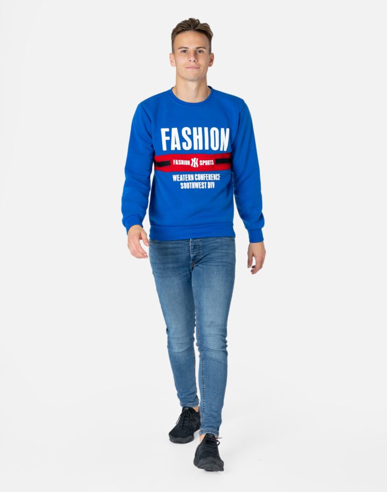 Sportowa Bluza Męska Bawełniana Dresowa D818-2 3XL