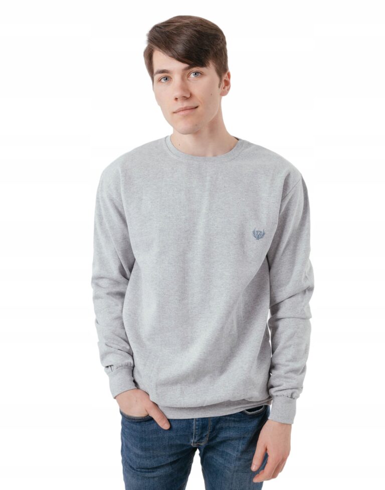 Sportowa Bluza Męska Dresowa Bawełniana 053-04 4XL