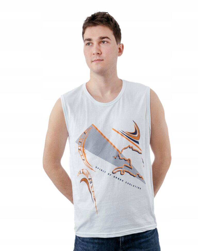 Koszulka Męska Bez Rękawów Tank Top 479-01 r M
