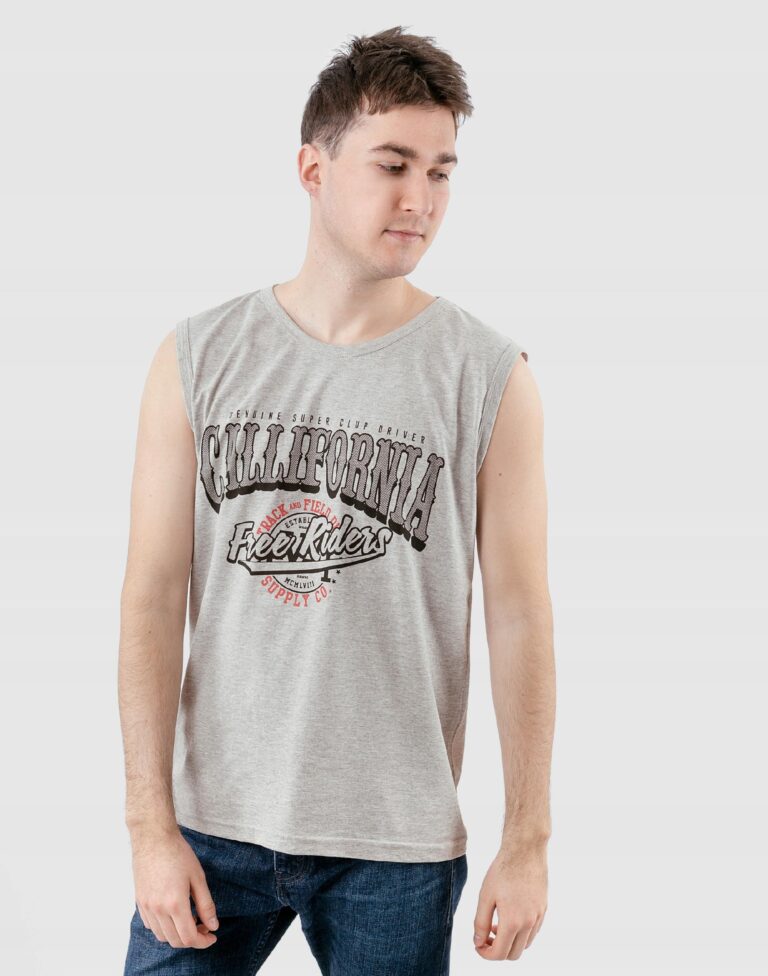 Koszulka Męska Bez Rękawów Tank Top 858-9 r XXL