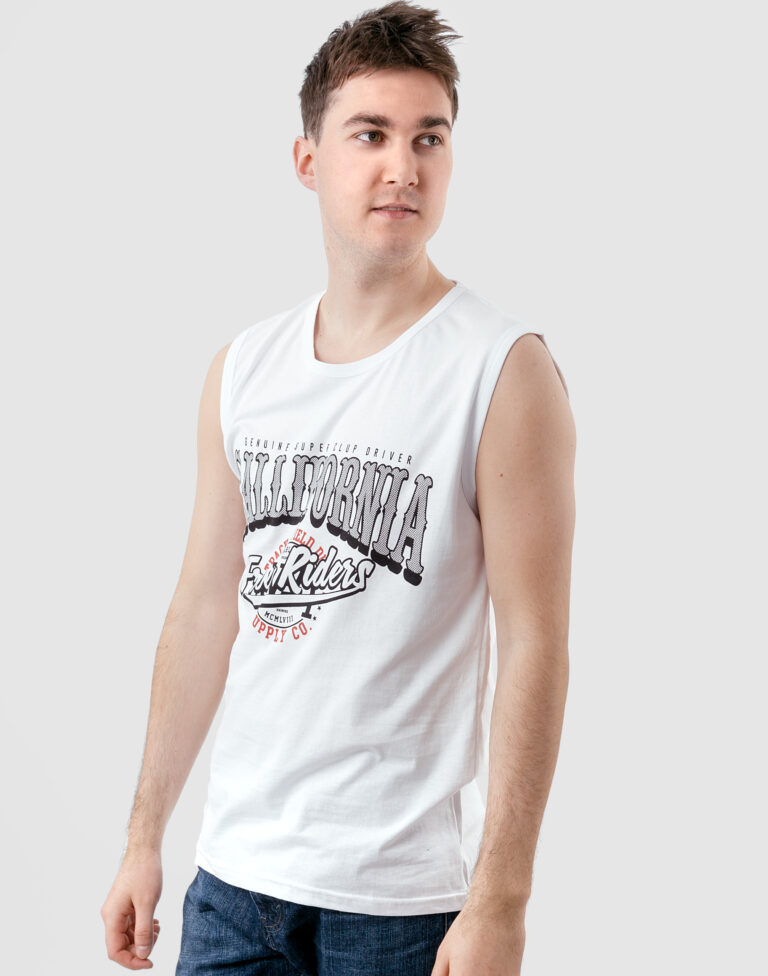 Koszulka Męska Bez Rękawów Tank Top 858-1 r XXL