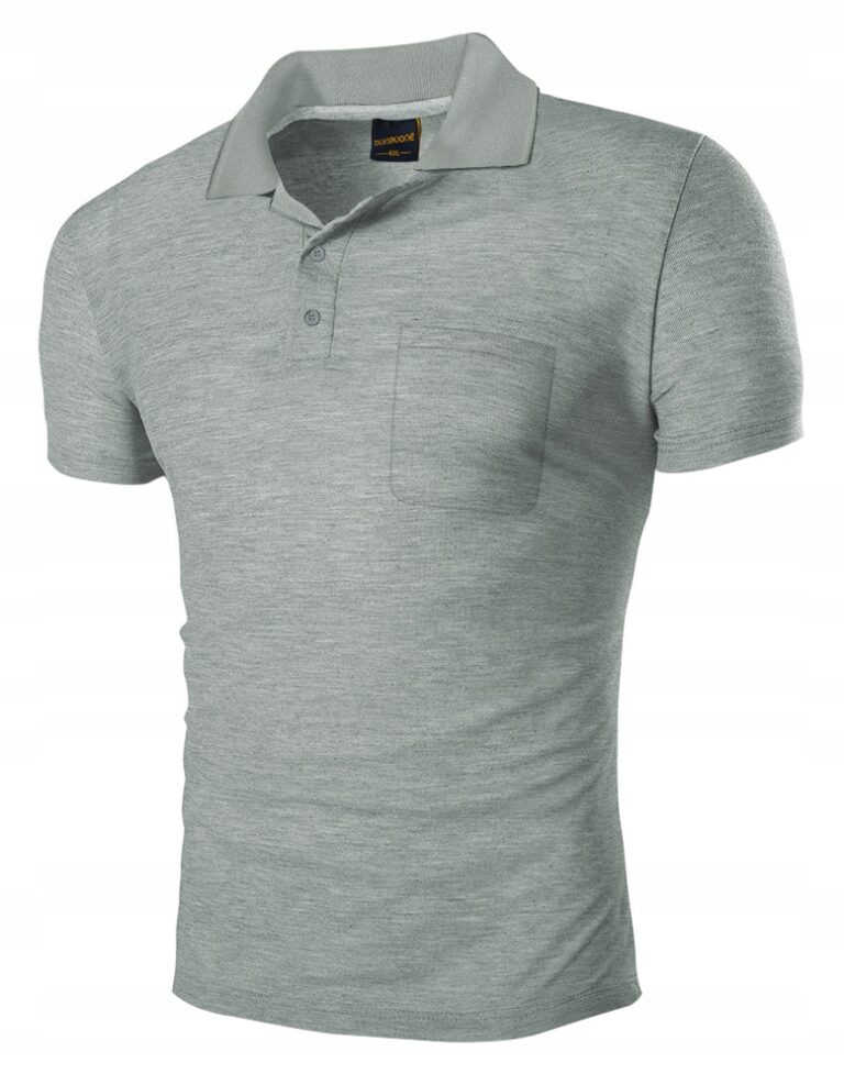 Duża Koszulka Polo Shirt Męska Polówka 021-01 6XL