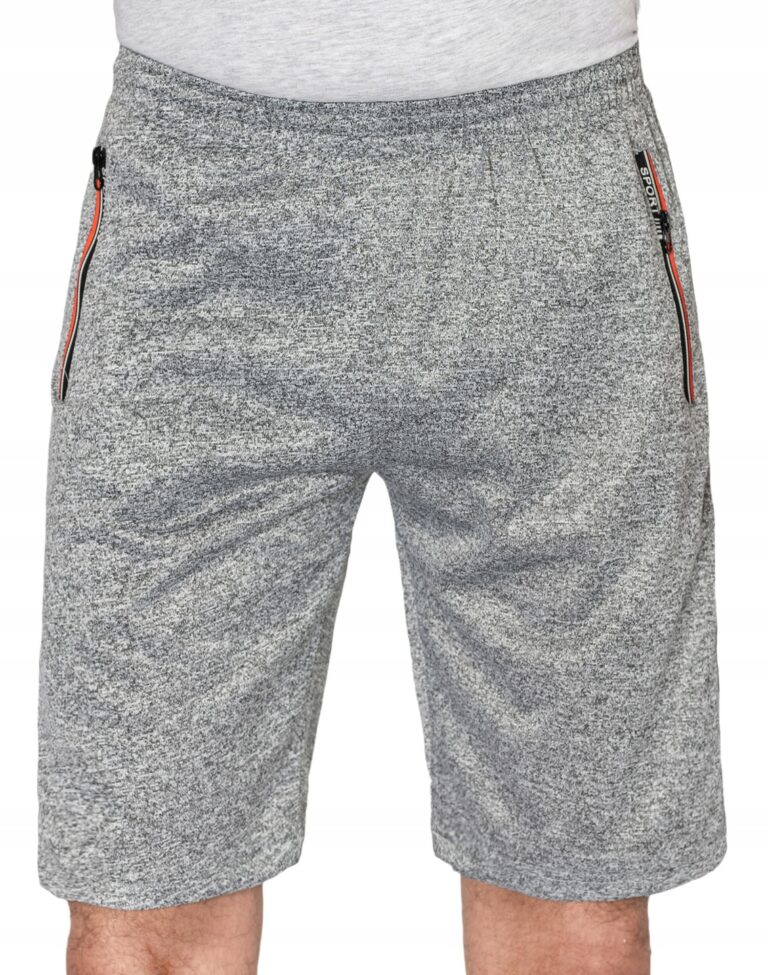 Krótkie Spodenki Dresowe Sportowe Męskie 66054-3 M