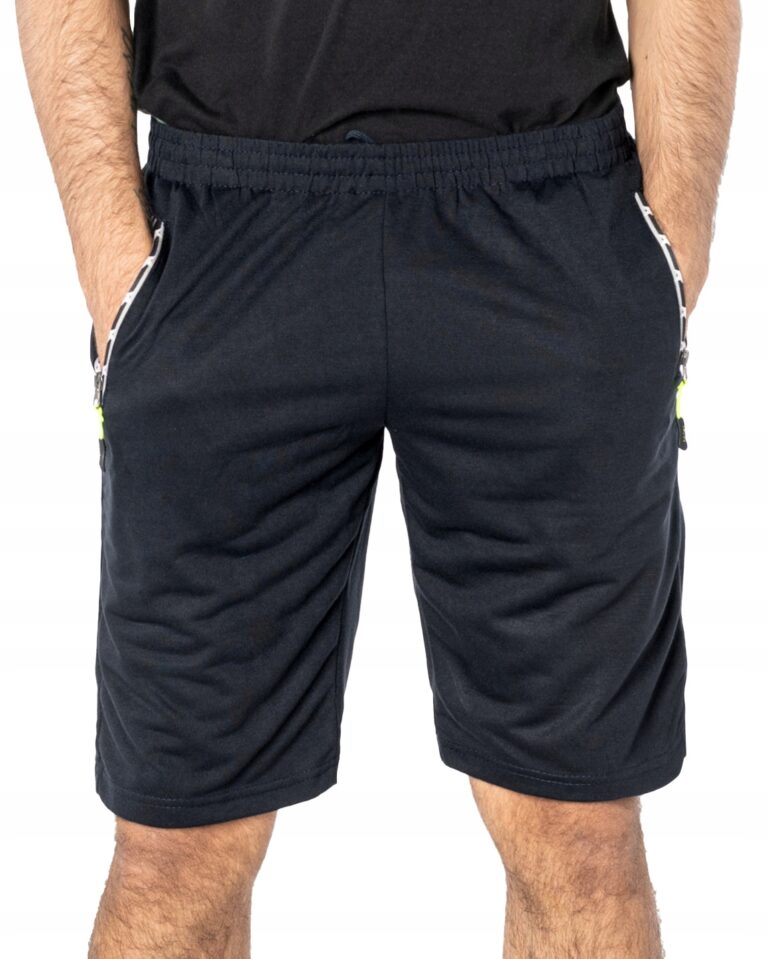 Krótkie Spodenki Dresowe Szorty Męskie 66057-5 XXL