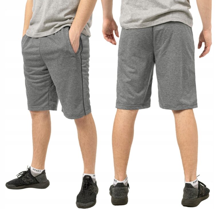 Krótkie Spodenki Szorty Sportowe Męskie 6210-1 7XL