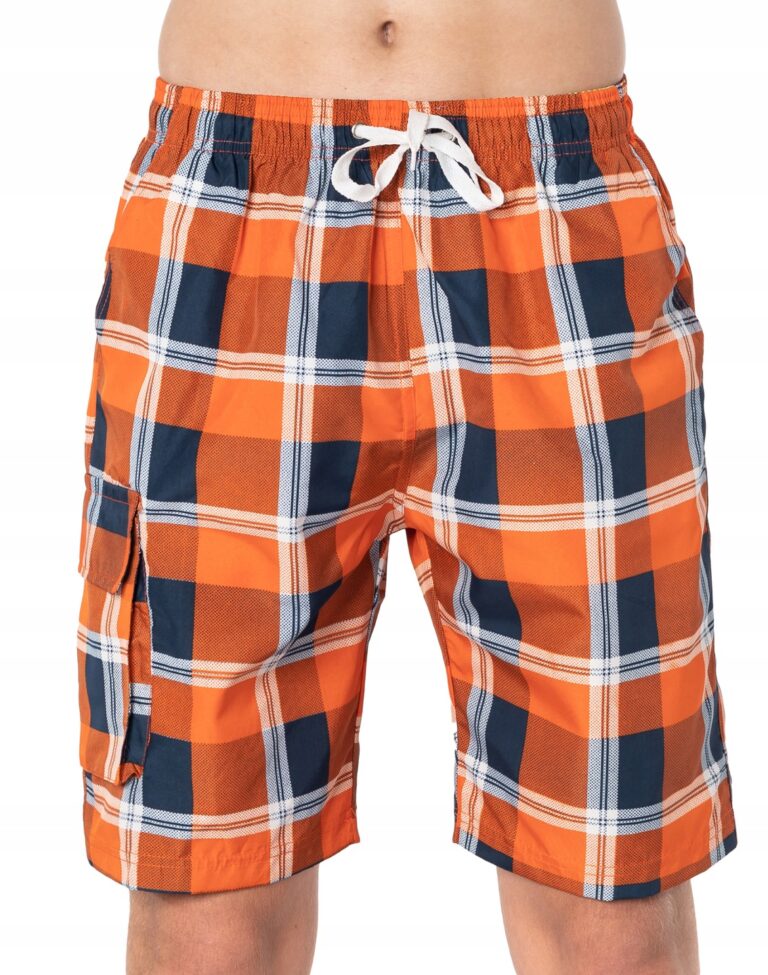Spodenki Kąpielowe Plażowe Kąpielówki 286-02 r 3XL