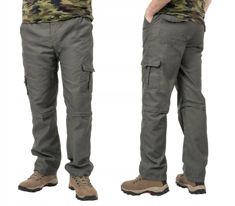 Spodnie Męskie Bojówki Odsuwane ZIP OFF 72T-02 XXL