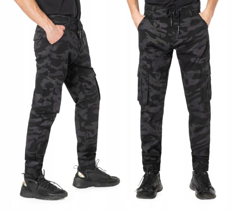 Spodnie Męskie Moro Bojówki Wojskowe 2198-3 90 cm