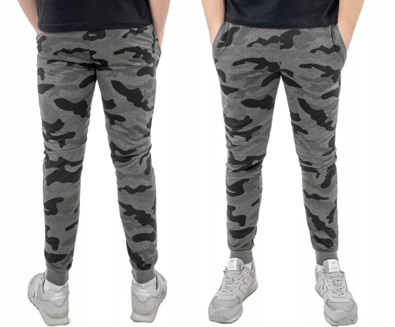 Spodnie Dresowe Moro Męskie Dresy Army 40022-2 3XL