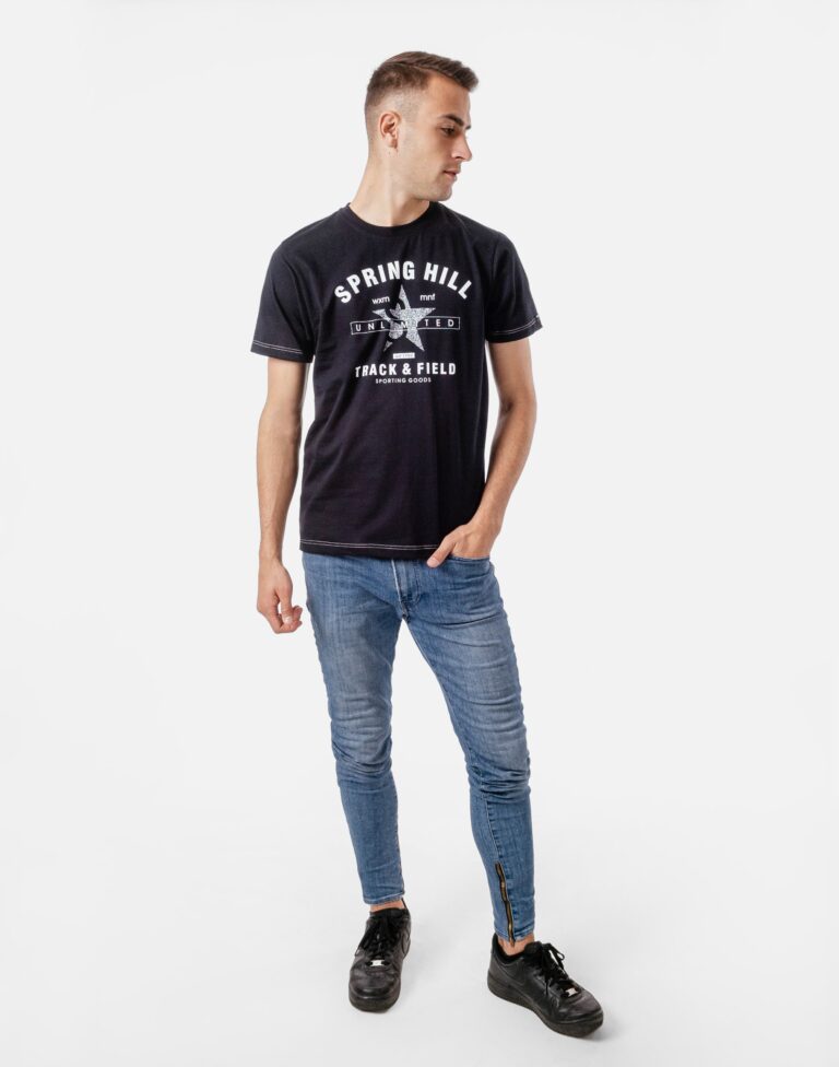 Duży Podkoszulek Męski Koszulka Top SPRING-3 r 7XL