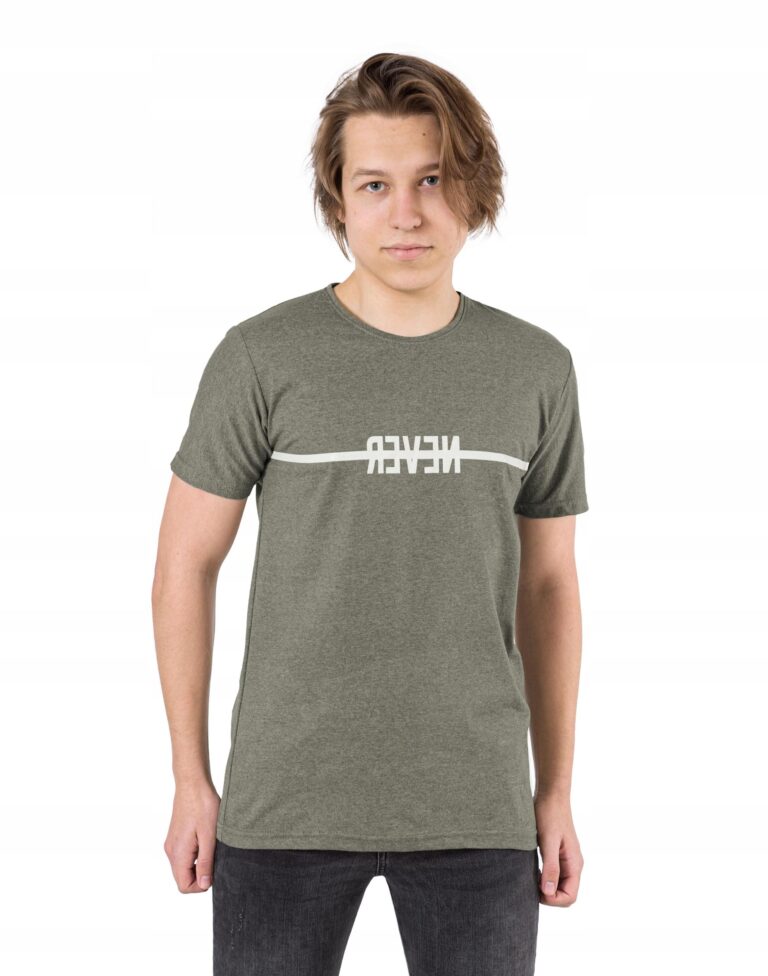 Koszulka Podkoszulek Tshirt Męski Shirt KM19-10 M