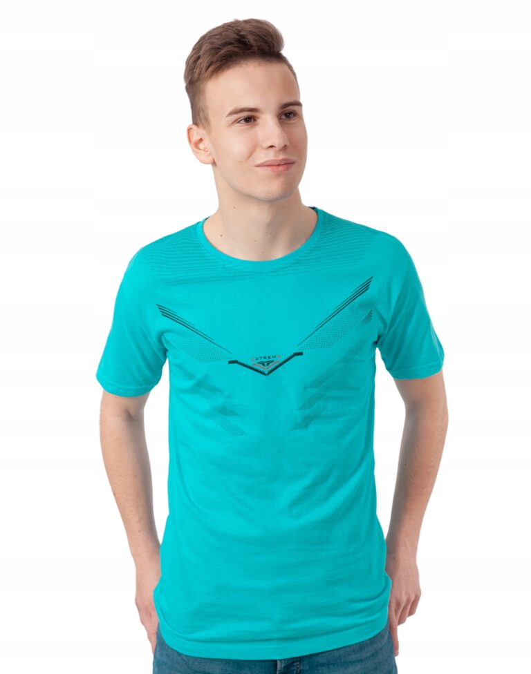 Koszulka Podkoszulek Tshirt Męski Shirt KM15-8 r L