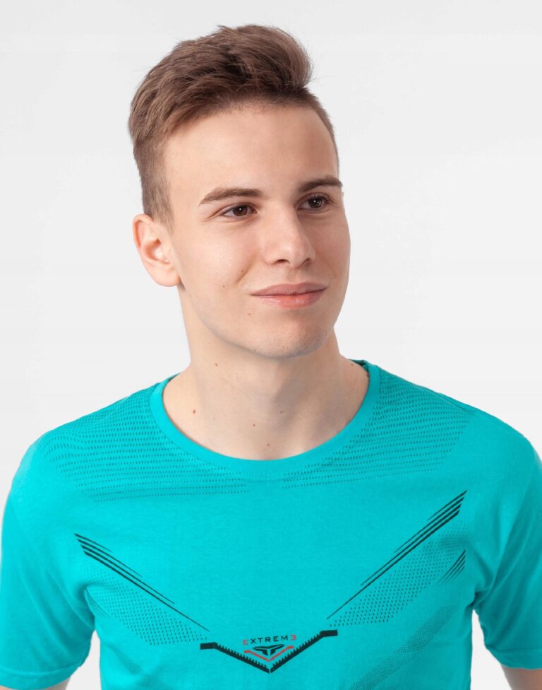 Koszulka Podkoszulek Tshirt Męski Shirt KM15-8 r L