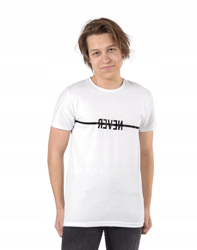 Koszulka Podkoszulek Tshirt Męski Shirt KM19-8 r M