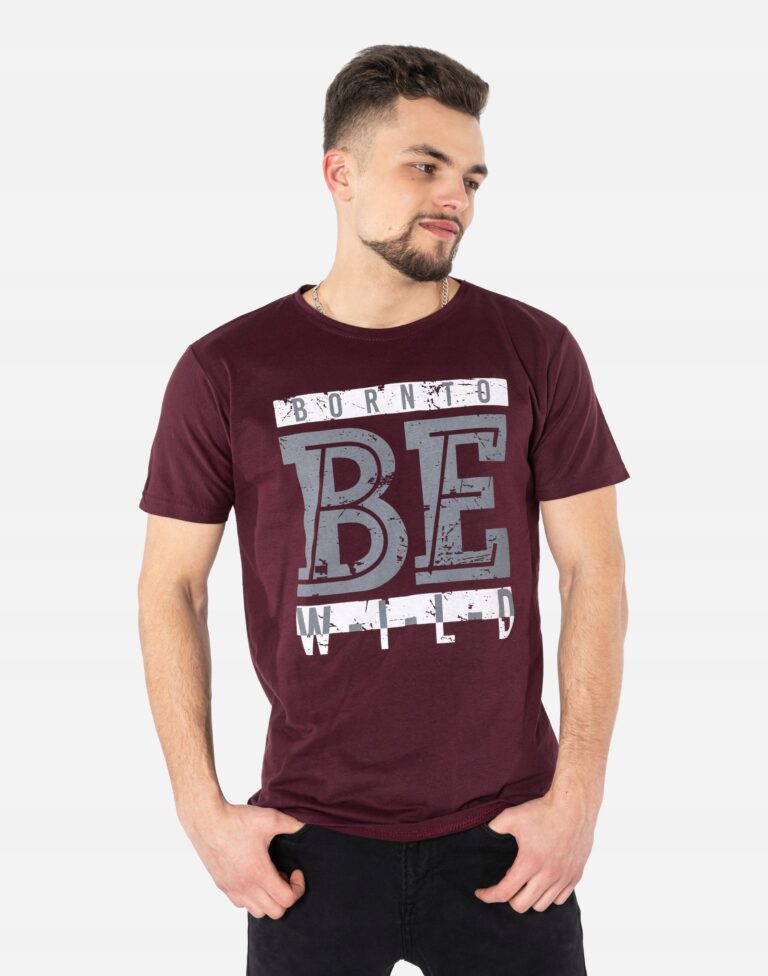 Koszulka Podkoszulek Tshirt Męski Shirt KM28-1 r M