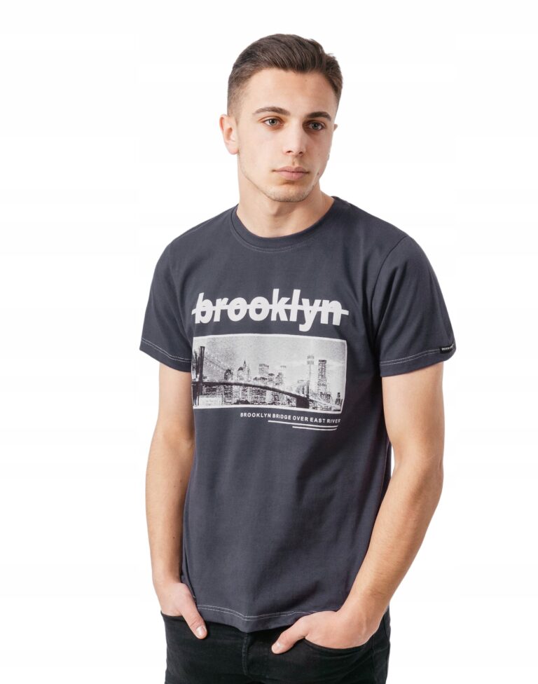 Podkoszulek Męski Koszulka T-shirt BROOKLYN 08 5XL