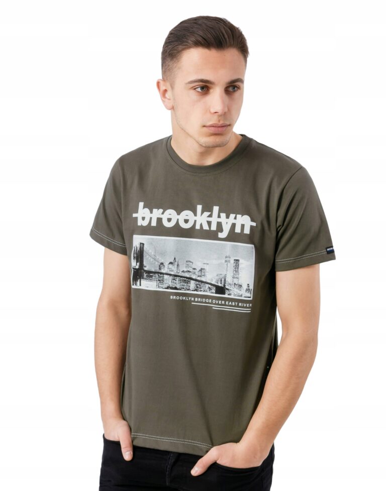 Podkoszulek Męski Koszulka T-shirt BROOKLYN 07 6XL