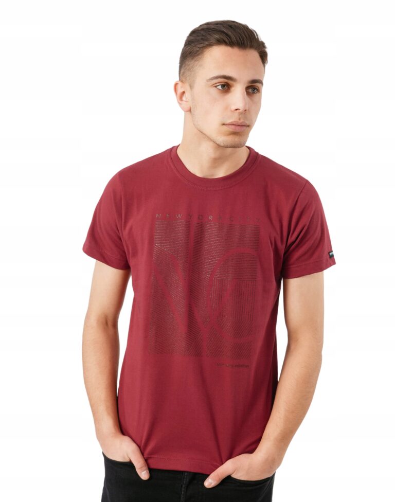 Podkoszulek Męski Koszulka T-shirt NEW YORK-02 7XL