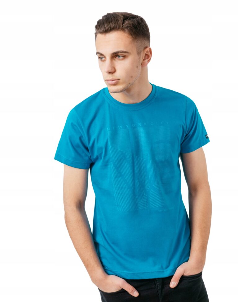 Podkoszulek Męski Koszulka T-shirt NEW YORK-10 3XL
