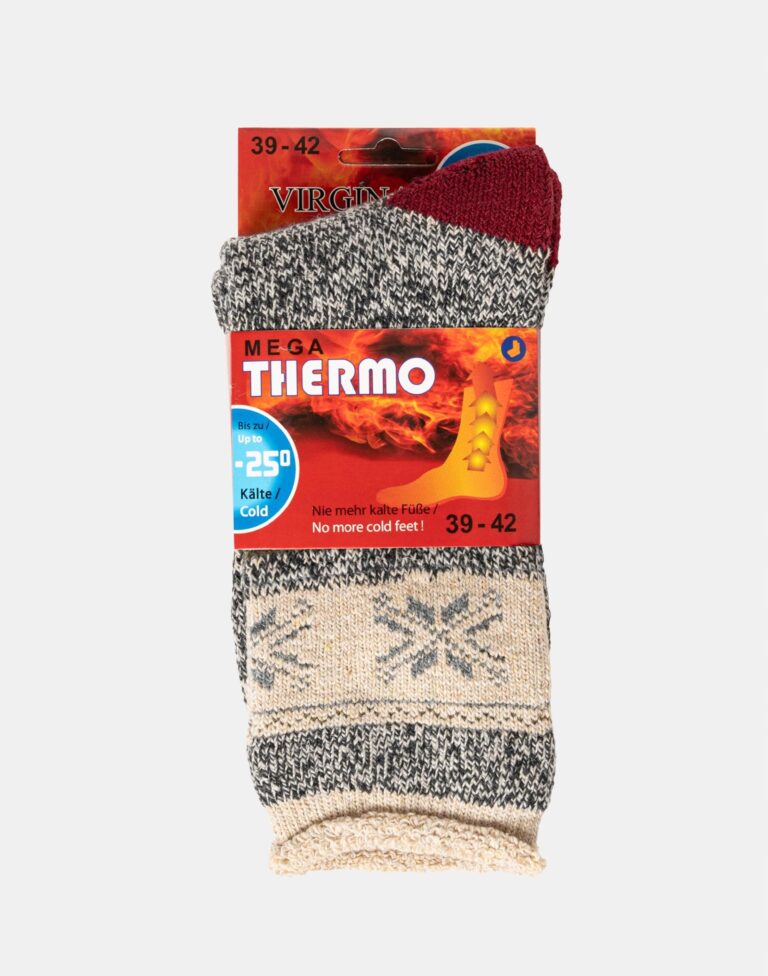 Grube Ciepłe Skarpety Męskie Thermo 6011-04 43-46