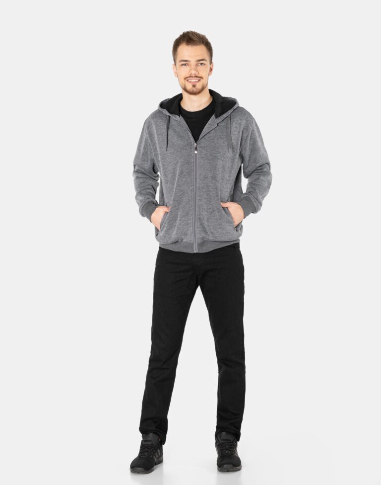 Bluza Dresowa Męska Sportowa Rozsuwana 0429-01 r L