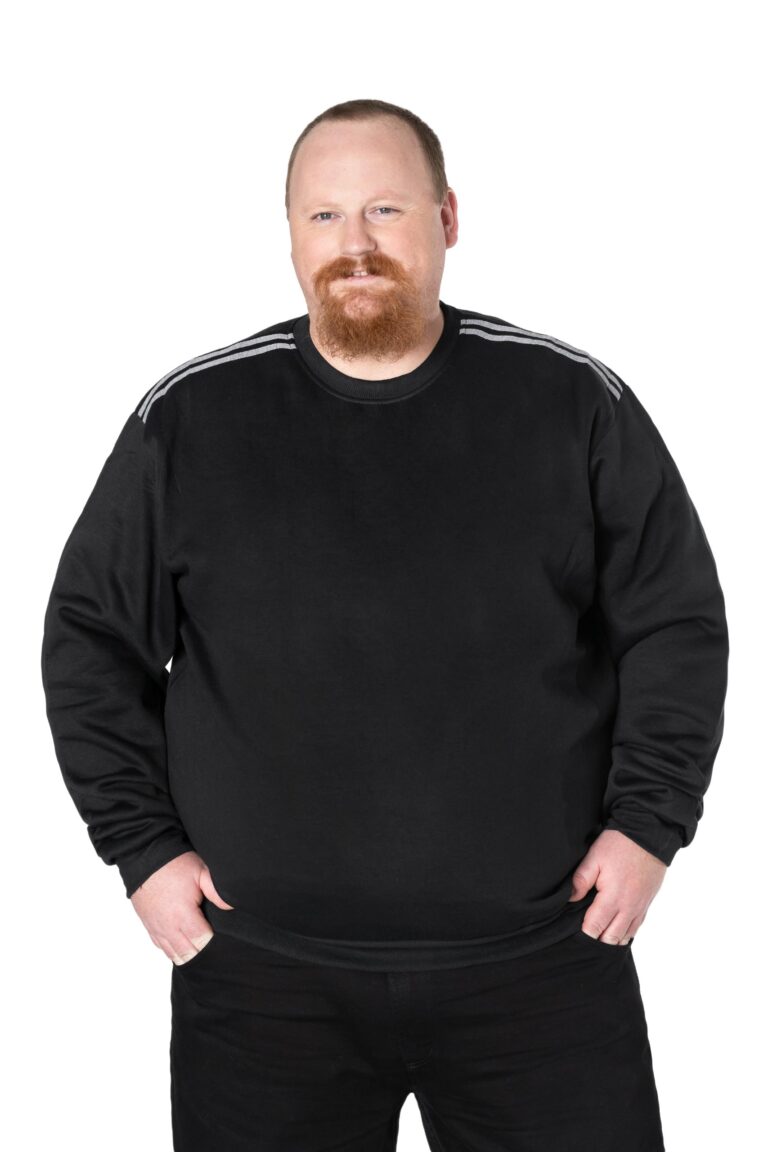 Duża Bluza Sportowa Dresowa Męska Baweł 1975-2 7XL