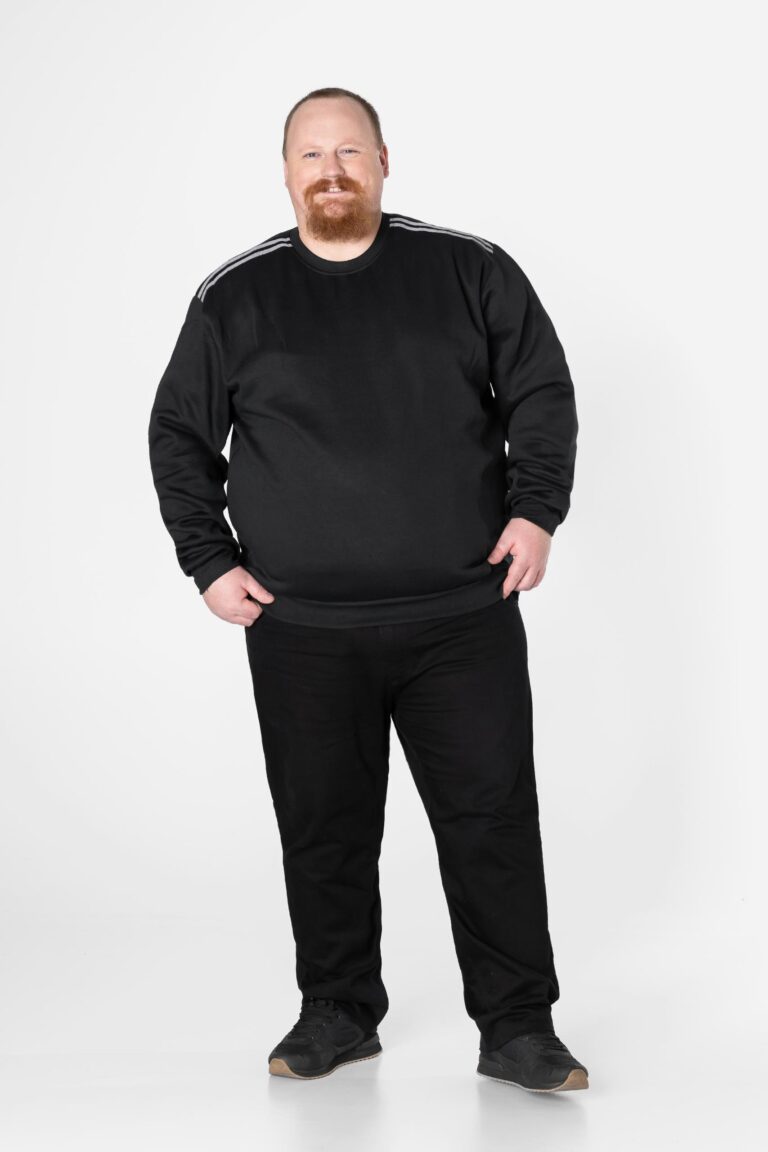 Duża Bluza Sportowa Dresowa Męska Baweł 1975-2 7XL