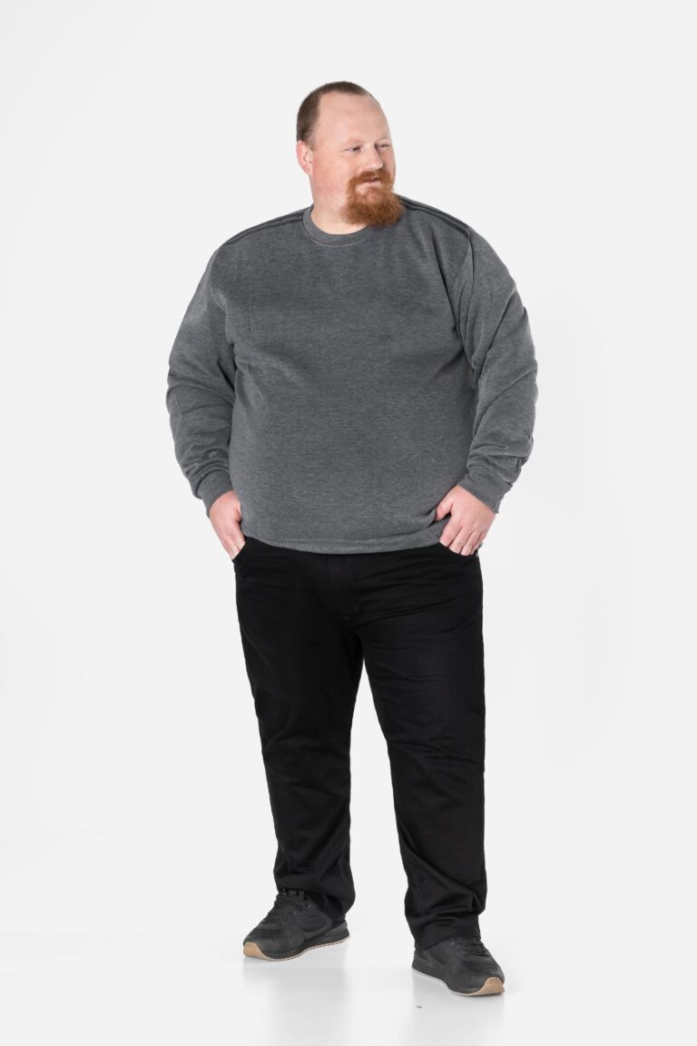 Duża Bluza Sportowa Dresowa Męska Baweł 1975-1 7XL