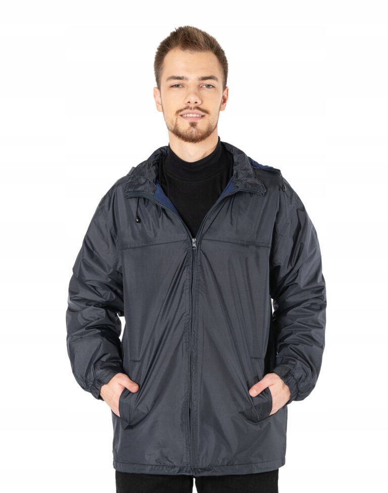 Kurtka Męska Przejściowa Wiatrówka Polar 808-2 4XL