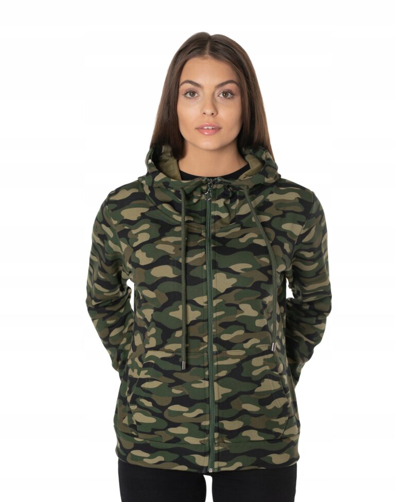 Ciepła Bluza Bawełniana Sportowa Damska 46022-2 M